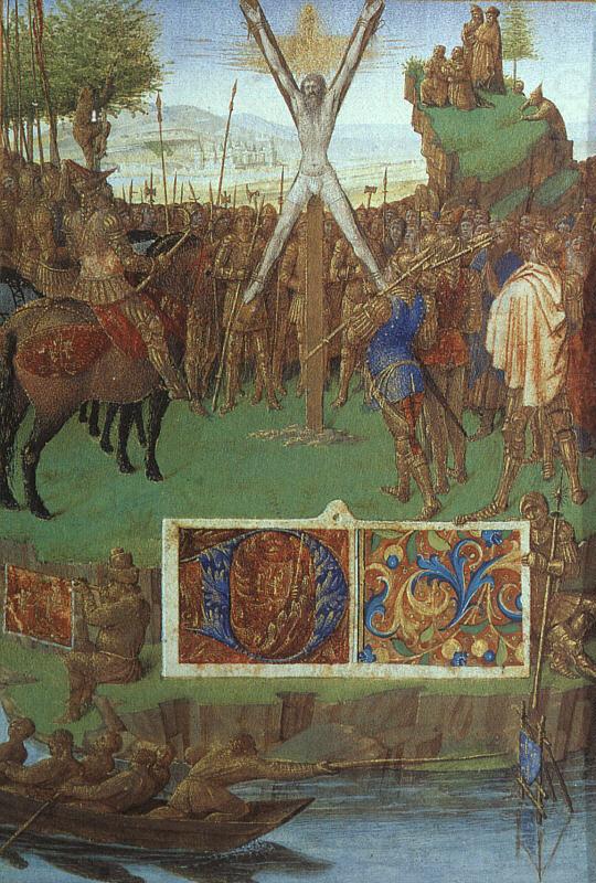 The Martyrdom of St.Andrew, Jean Fouquet